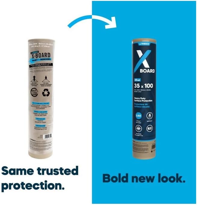 Trimaco X-Board Pro Heavy Duty Temporary Surface Protection, 1 roll, 38-inch x - Image 2