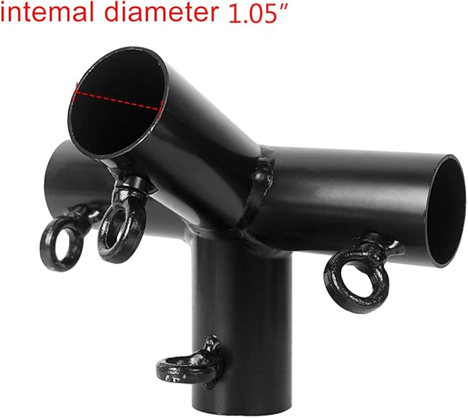 Aoneky 3/4 Inch EMT 120 Degree 4 Way Canopy Extension Kit, 3 Pack Corner - Image 4