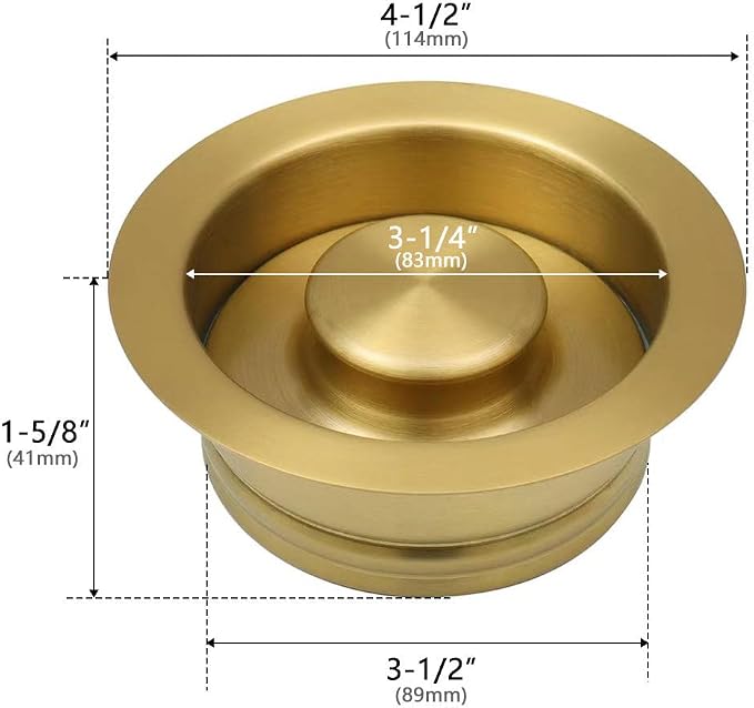 STARSTAR Kitchen Sink Flange Stopper Garbage Disposal Flange - Image 2