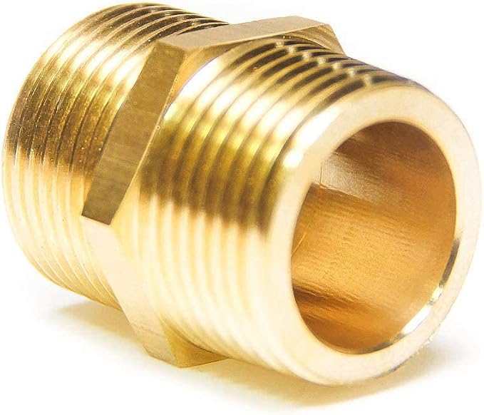 Joywayus 3/4" G Thread Male × 3/4" NPT Thread Male Brass Pipe Fitting Adapter - Image 5