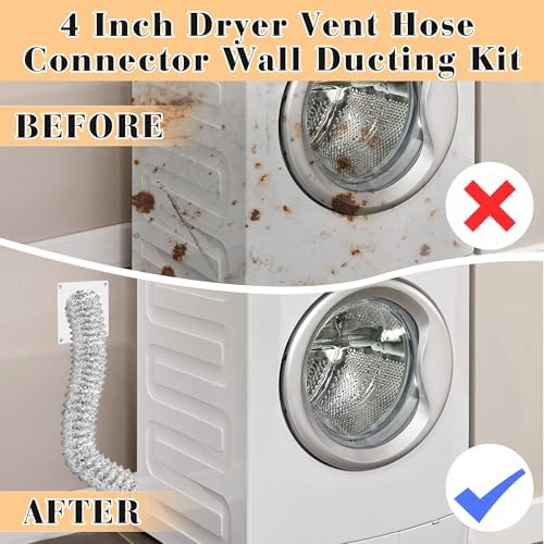 4 Inch Dryer Vent Kit Through Wall - Image 5