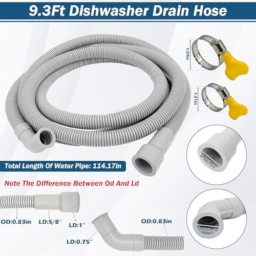 BigHead DD67-00059A DD81-02331A Dishwasher Drain Hose - Image 2