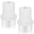 2 Pcs Pool PVC Tube Fitting Barbed Hose Fittings Adapter | Hose Fittings by Innconee