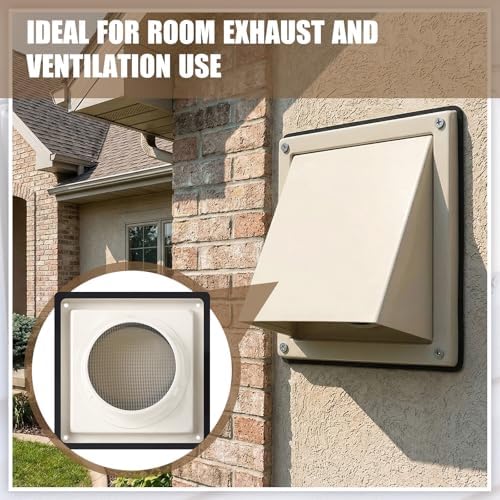 Gisafai 6 Inch Dryer Vent Cover Outdoor - Image 6