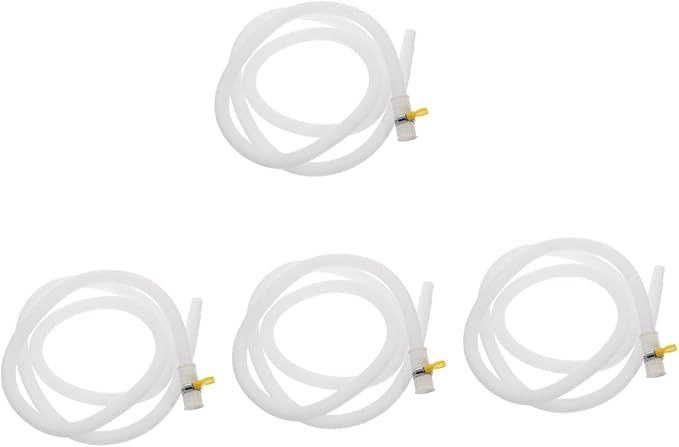 Cabilock 4pcs Washing Machine Drain Hose Flexible Air Conditioner Drainage Pipe by cabilock