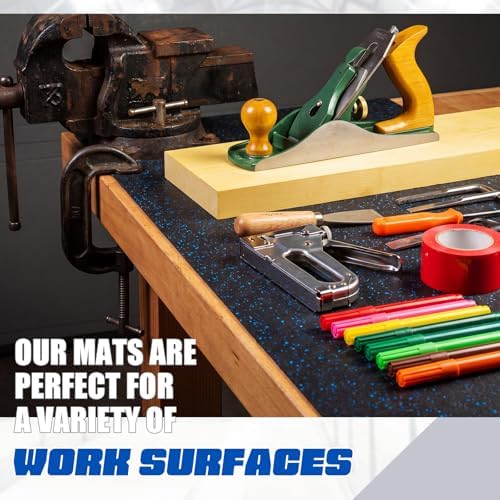 Drydiet Rubber Workbench Mat 24 x 60 Inch / 5 x 2 Feet, Heavy-Duty Work Bench - Image 4