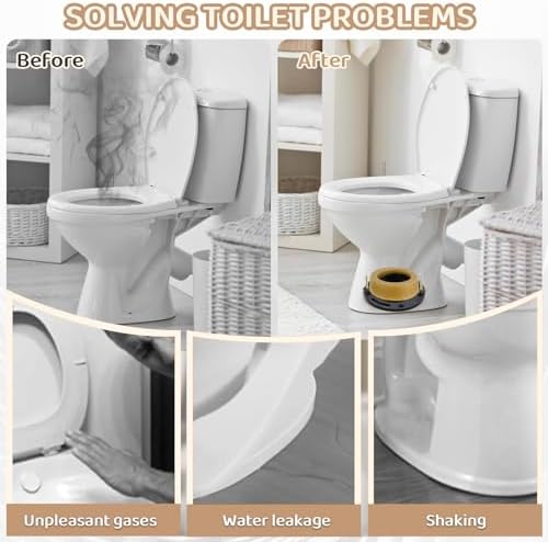 Universal extra Thick Toilet Wax Ring Replacement Kit, Wax Ring - Image 2