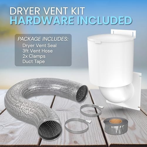 Dryer Vent Kit – 4 Inch Exterior Dryer Vent Cover - Image 2