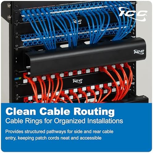 ICC 2U Ring Cable Manager Panel - Image 7
