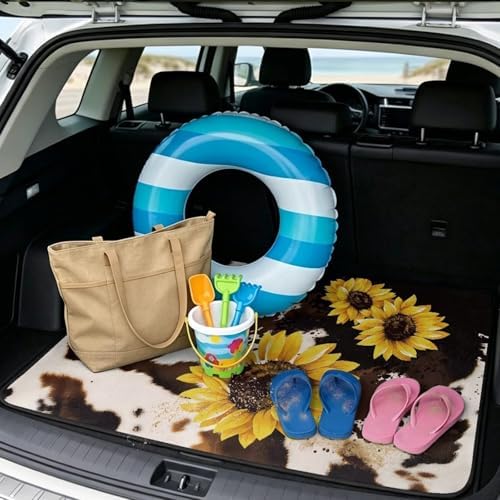 Brown Cow Sunflower Universal Cargo Liner 29"x39" - Image 2
