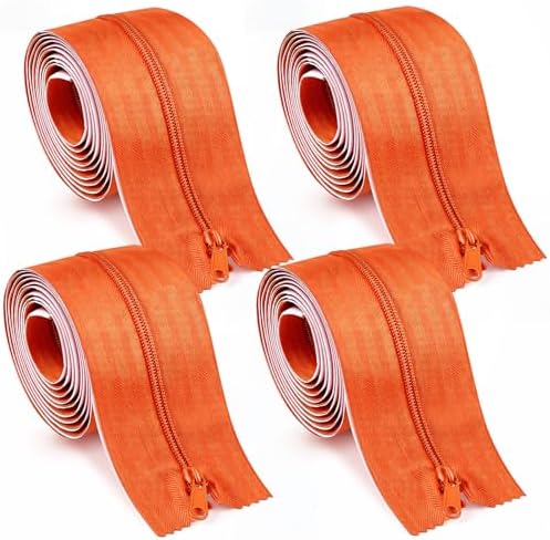 Tigeen 4 Roll Heavy Duty Zipper Door Dust Barriers 7 ft x 16 Inch by Tigeen