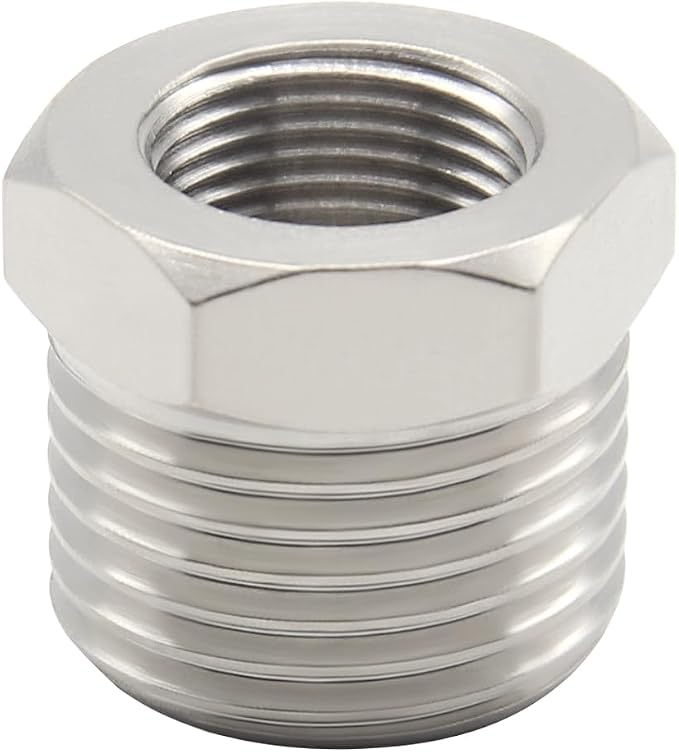 Reducer Faucet Adapter G 1/2 Male x 3/8 Female Compression 4PCS | - Image 2