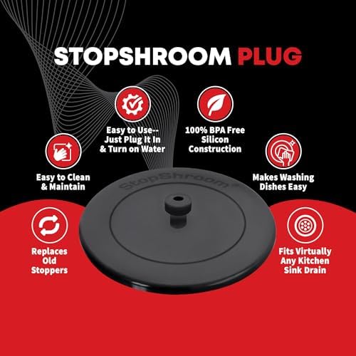 Kitchen SinkShroom Clog-Free Kitchen Sink Drain Strainer - Image 4