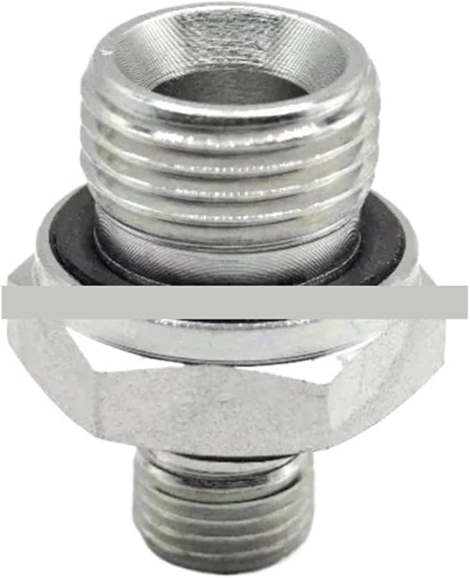 Oil Tubing Joints Steel Inch Taper Thread 1/8" 1/4" 3/8" 1/2" to Metric Thread - Image 2