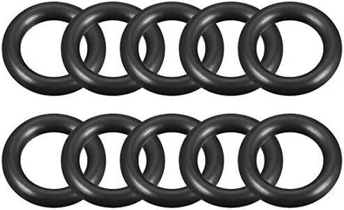 uxcell Nitrile Rubber O-Rings 28mm OD 18mm ID 5mm Width, Metric Sealing Gasket by uxcell
