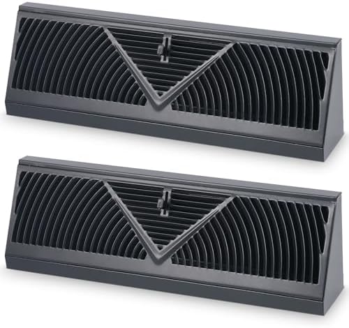 Yaocom 2 Pack Baseboard Register Vent 18 Inch Air Vent Covers by Yaocom