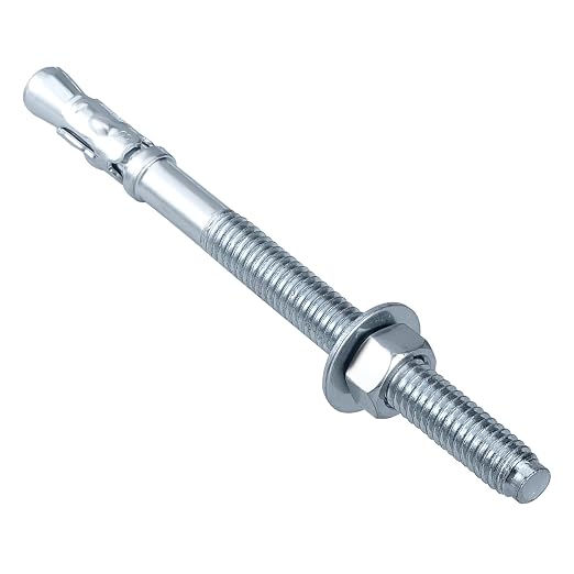 Party Animal 3/8 x 6'' Wedge Anchor, 3/8 Inch Diameter by PartyAnimals