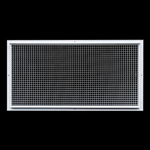 Fits 16x32 and 32x16 Duct Opening | Aluminum Eggcrate Return Air Grille | Low - Image 5