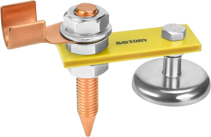 BAYTORY Upgrade Magnetic Welding Support Ground Clamp Tools | Welding Magnet by BAYTORY