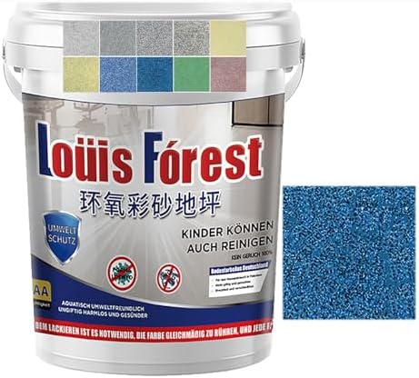 2025 New Forest Epoxy Floor Paint, Epoxy Sand Floor Paint Self Leveling by XIRUJNFD