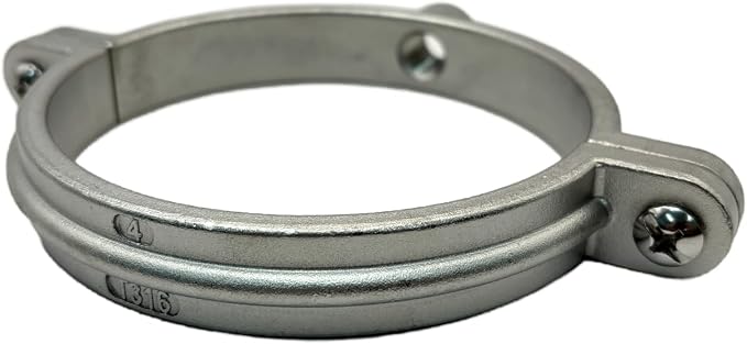 316SS Stainless Steel Split Ring Hanger Two Screw - Image 4