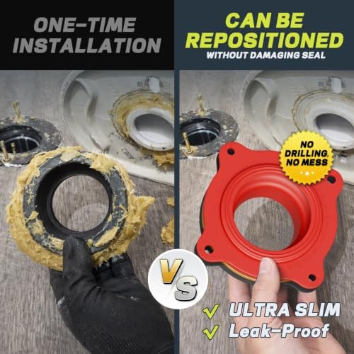 Toilet Flange Repair Kit & Elastic Wax Ring - Image 3
