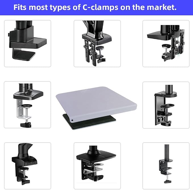 Steel Monitor Mount Reinforcement Plate, Steel Bracket Plate | - Image 6