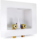 Highcraft Washing Machine Outlet Box Dual Drain, 1/2" Sweat/MIP Connection by Highcraft
