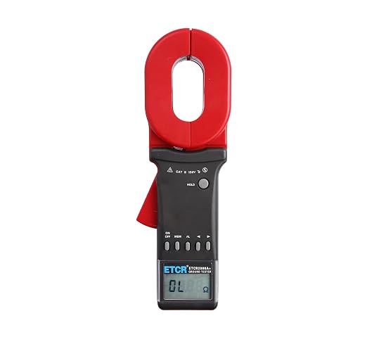 ETCR2000A+ Digital Clamp Ground Earth Resistance Meter Tester 200Ω | - Image 2