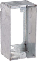 4 x 2 in. Steel Metallic 1-Gang Handy Box Extension Ring by Unknown