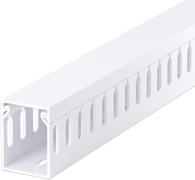 1.6"H x 1.2"W Cable Raceway, 99in Under Desk Wire Management Channel, 16.5in by ZhiYo