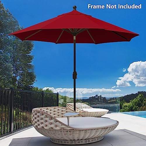 EliteShade USA 9FT Patio Umbrella Replacement Covers 8 Ribs Market Umbrella - Image 5