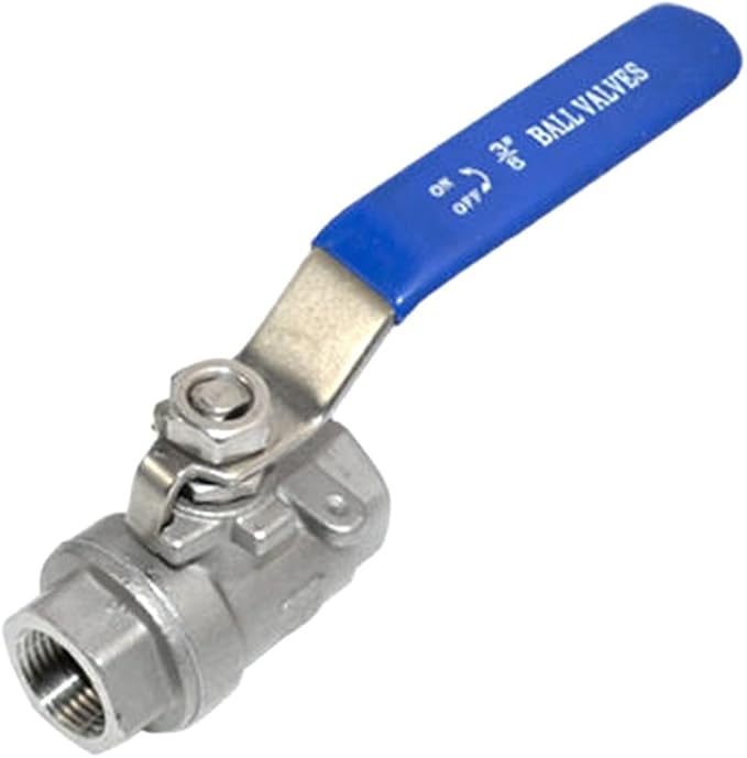 316 Stainless Steel 1/8"~3" Full Port Ball Valve by Megairon