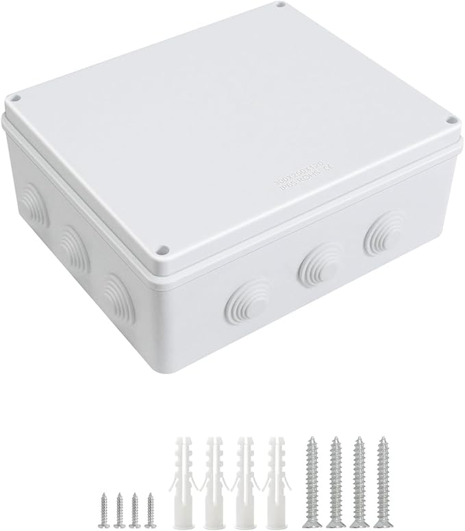 ABS Plastic Dustproof Waterproof IP65 Junction Box Universal Electrical Project by LeMotech