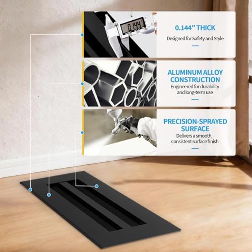 10x4 Modern AC Vent Cover, Decorative Air Vent Register Grille - Image 5