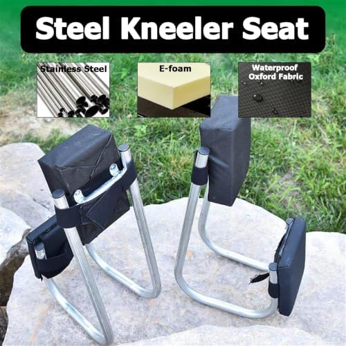 Knee Seat for Work, Adjustable Steel Knee Support and Seat for - Image 5
