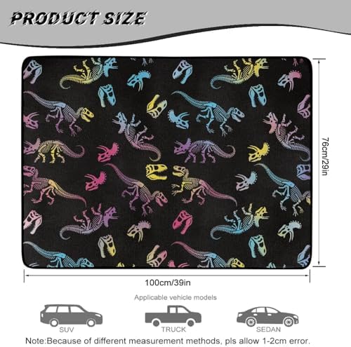 Dinosaur Skeleton Friendly Trunk Mat 29"x39" - Image 7