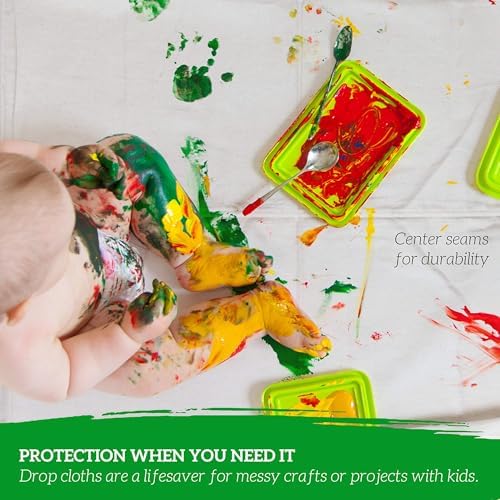 GREEN LIFESTYLE All Purpose Canvas Drop Cloths - Image 7