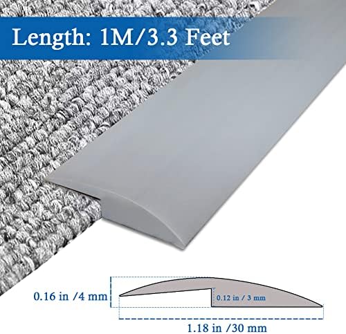 FONUNO Carpet Transition Strip Self Adhesive Floor Transition Strip - Image 2