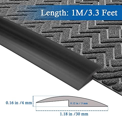 FONUNO Carpet Transition Strip Self Adhesive Floor Transition Strip - Image 2