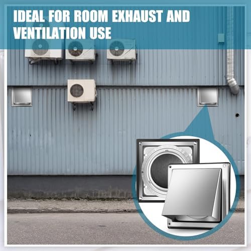 Gisafai 5 Inch Dryer Vent Cover Outdoor - Image 6
