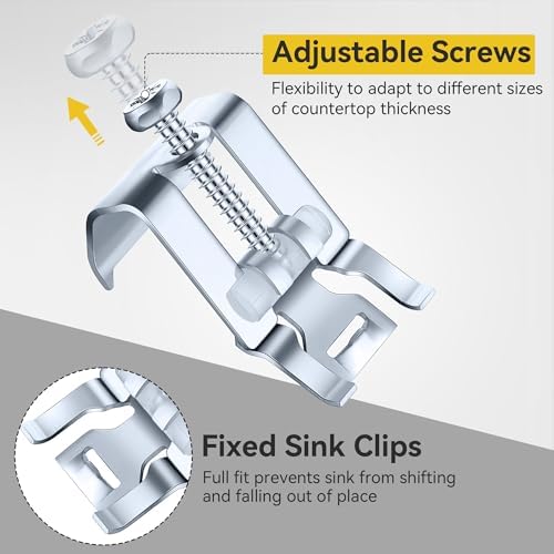 12 Pack Sink Clips for Kitchen Sink Installation - Image 4