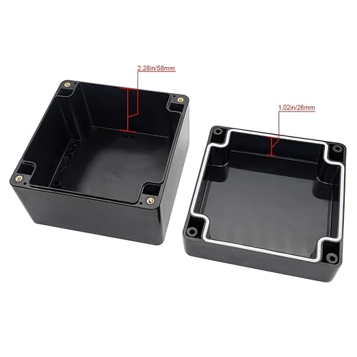 Project Box ABS Plastic IP65 Waterproof Dustproof Electrical Junction Box - Image 3