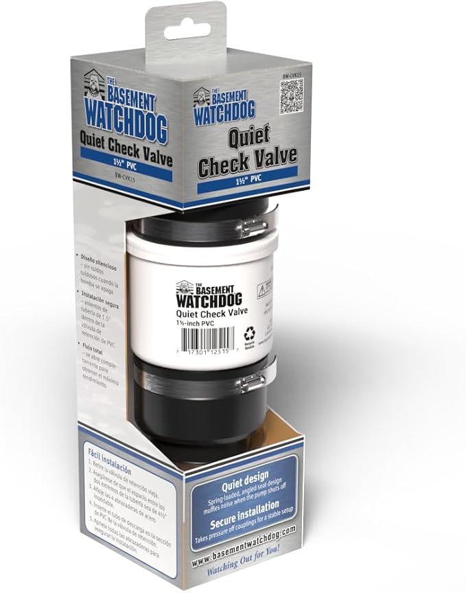 The Basement Watchdog 1.5" Quiet Sump Pump Check Valve - Image 2