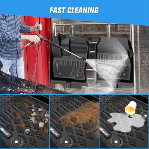 Nilight Floor Mats for Ford Transit Connect W/Vinyl Flooring & Post Only - Image 6