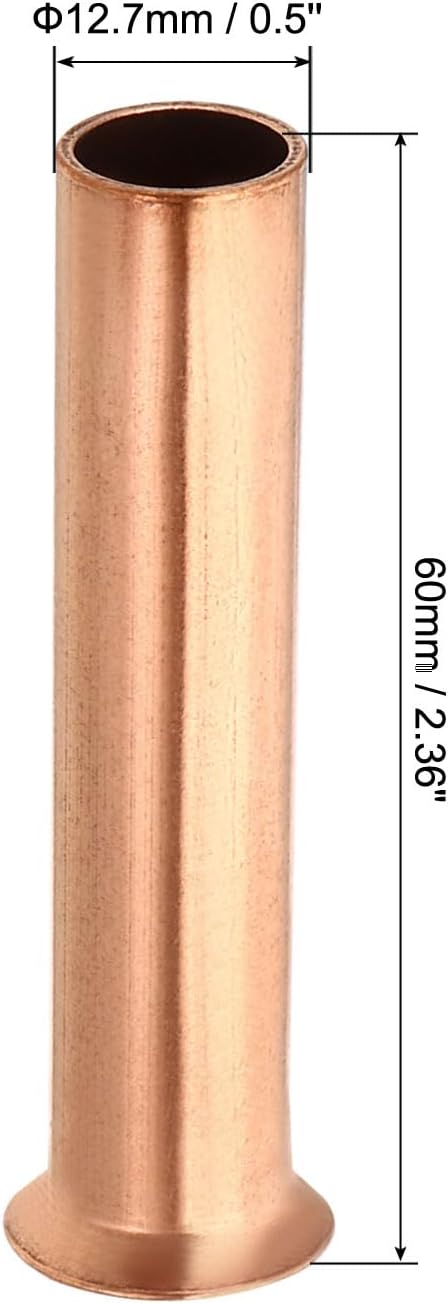 PATIKIL 1/2" OD Copper Flare Tube Fitting - Image 2