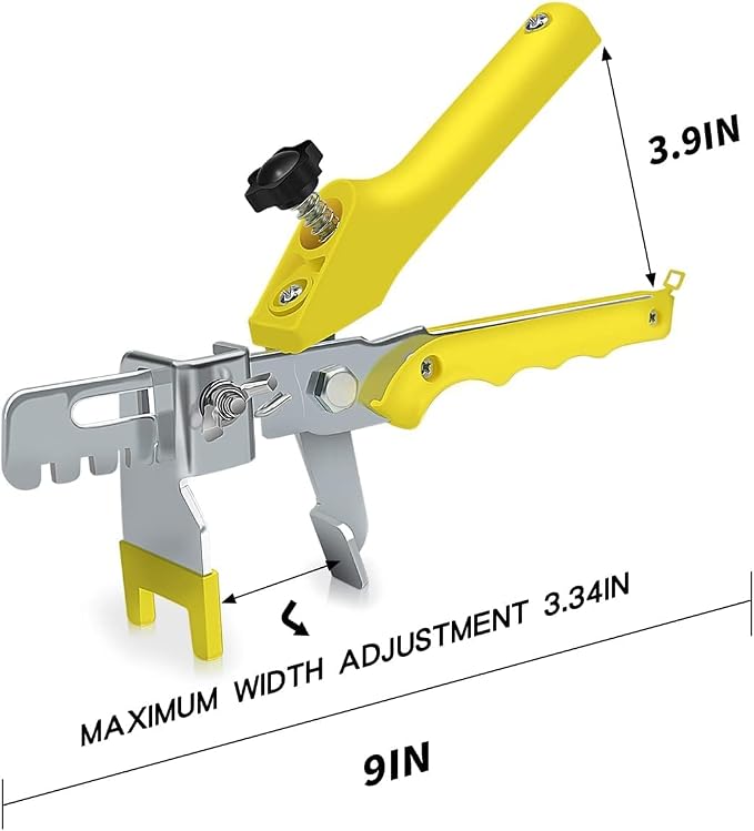 DGSL Tile Leveling System with Plier, 3400 Tile Spacers 1/16" and 200 Wedges | - Image 3