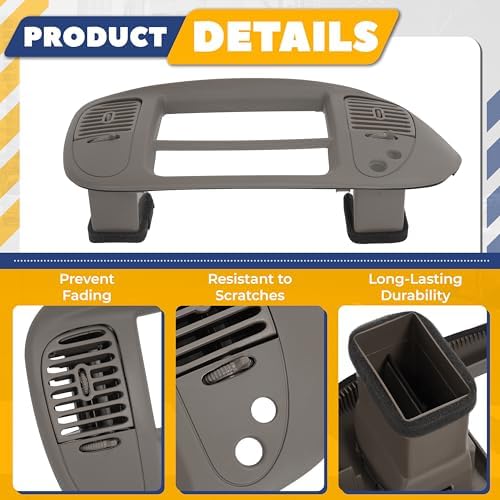 Center Dash Radio A/C Air Vent Cover Compatible - Image 3