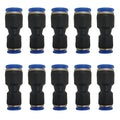 zjxed 1/4" OD x 5/32" OD Pneumatic quick Connector Push to Connect fittings by ROZESAZZ