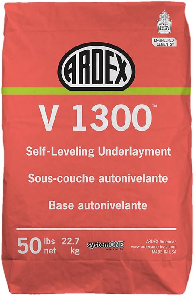Ardex V 1300 High Flow Self-Leveling Interior Underlayment 50 lb Bag | by Ardex